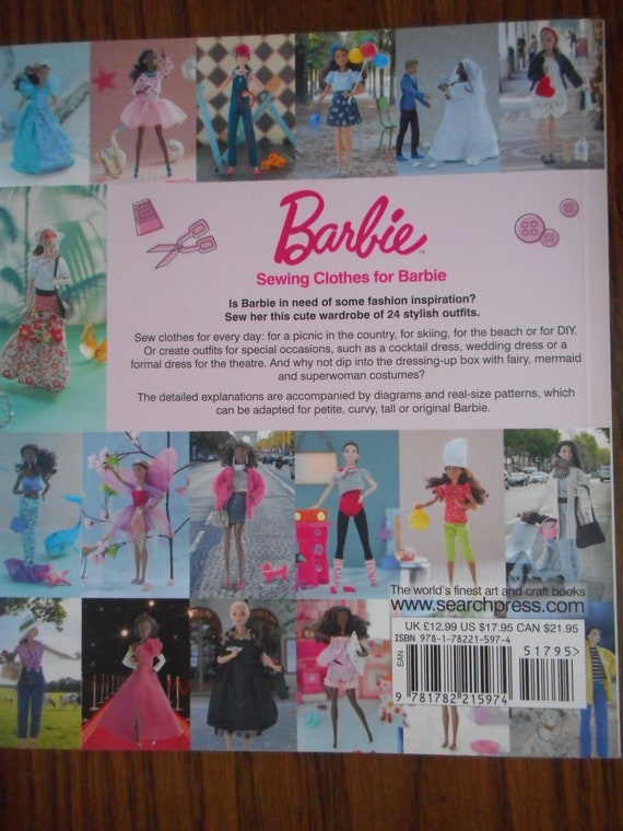 Barbie pattern book new arrivals