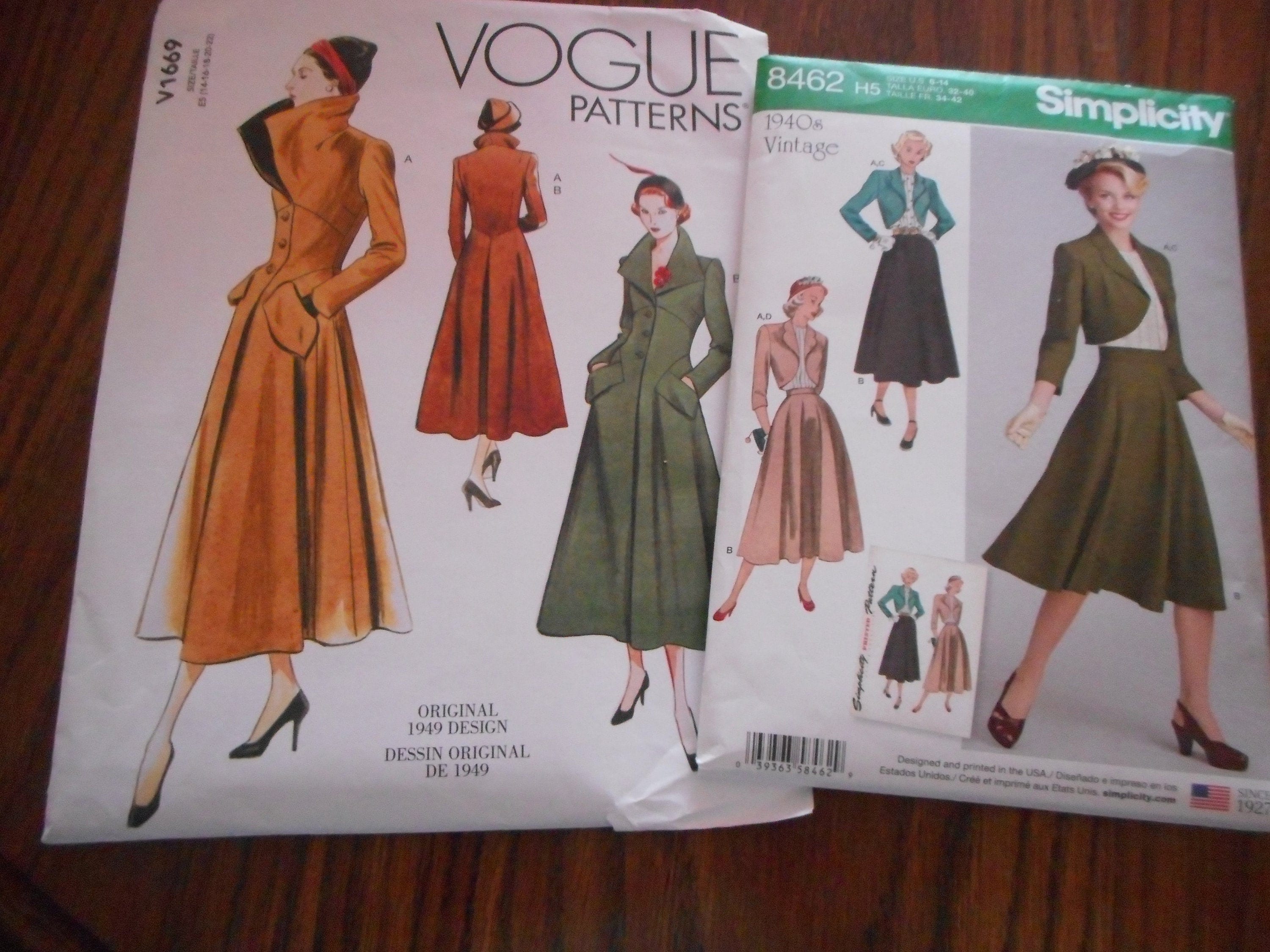 Vogue V8875 - Cartamodelli per Abiti da Donna con Cintura e Colletto  Staccabile, Taglie B5 8-10-12-14-16 : : Casa e cucina