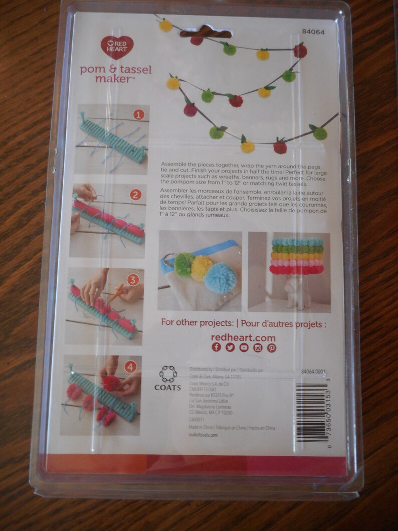 Pom Pom Kitties Mimi Pom Pom Pets Kits Instruction Books or Etsy