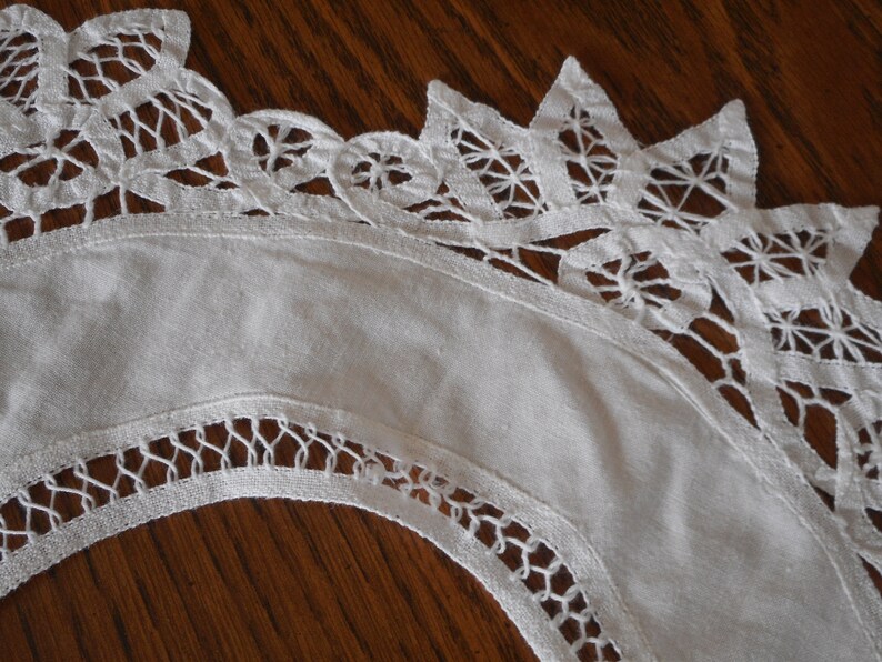 Perfect condition. Your Choice Vintage Battenburg Lace Dress or Sweater Collars