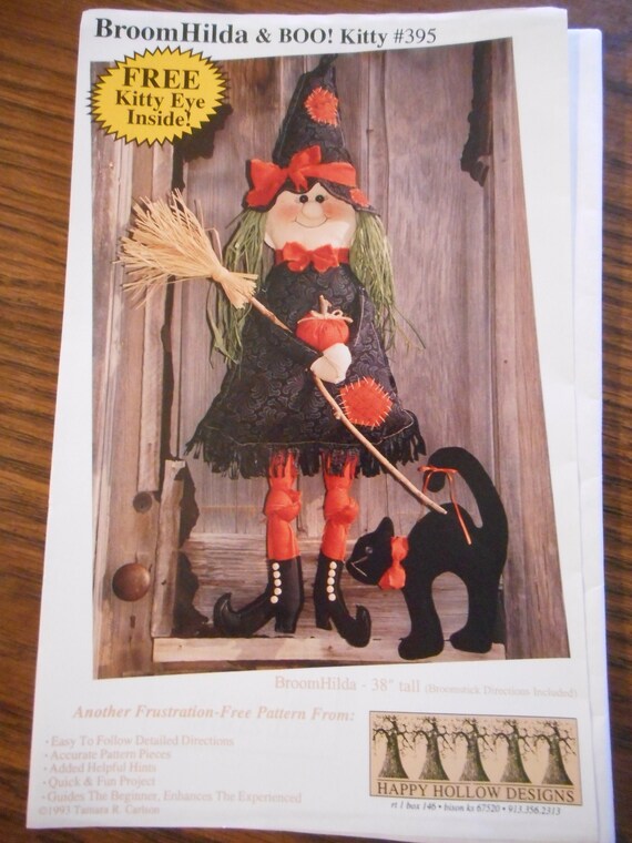 WHICH WITCH IS WHICH HALLOWEEN Happy Hollow Designs Quilt Wallhanging pattern
