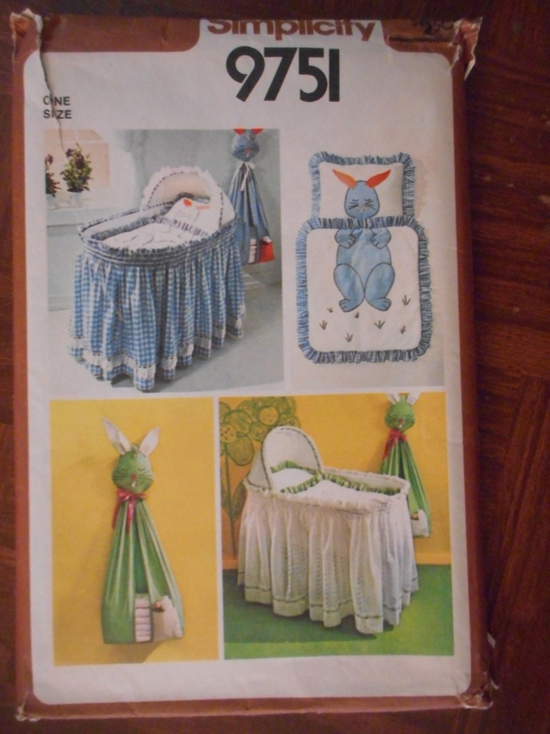 Baby's Bassinet, Quilt and Layette Patterns- Vintage, Like New - Etsy