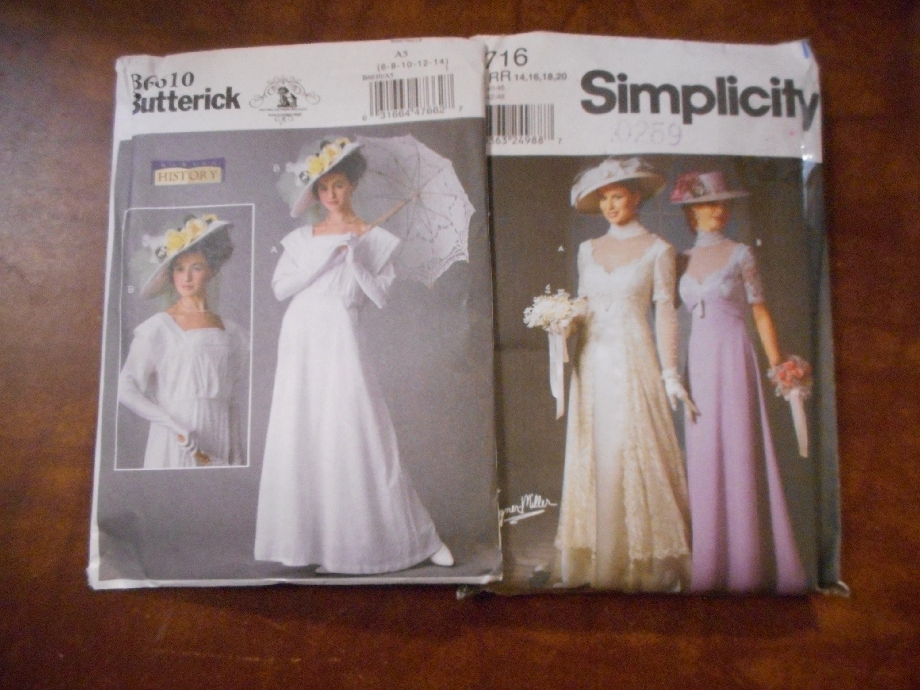 Women's Historical Turn of the Century Fancy Dresses and Hats