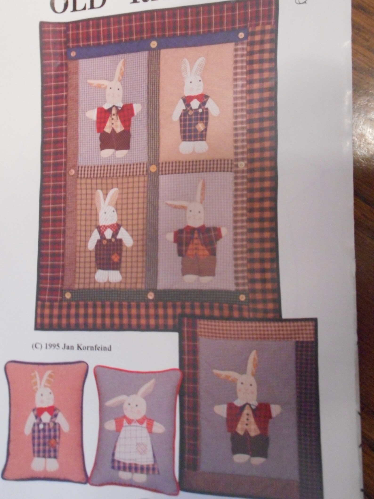 Bunny and Easter Quilt Patterns. Like New Sewing Patterns Sold ...