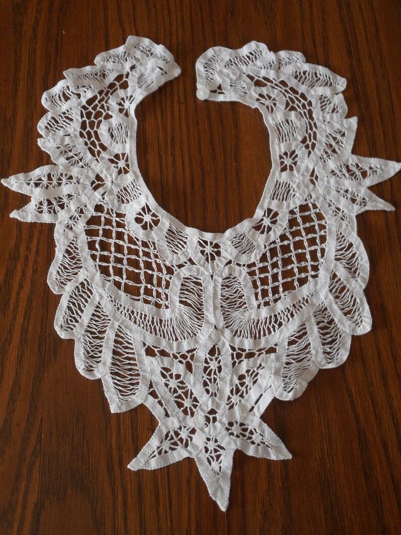 Perfect condition. Your Choice Vintage Battenburg Lace Dress or Sweater Collars