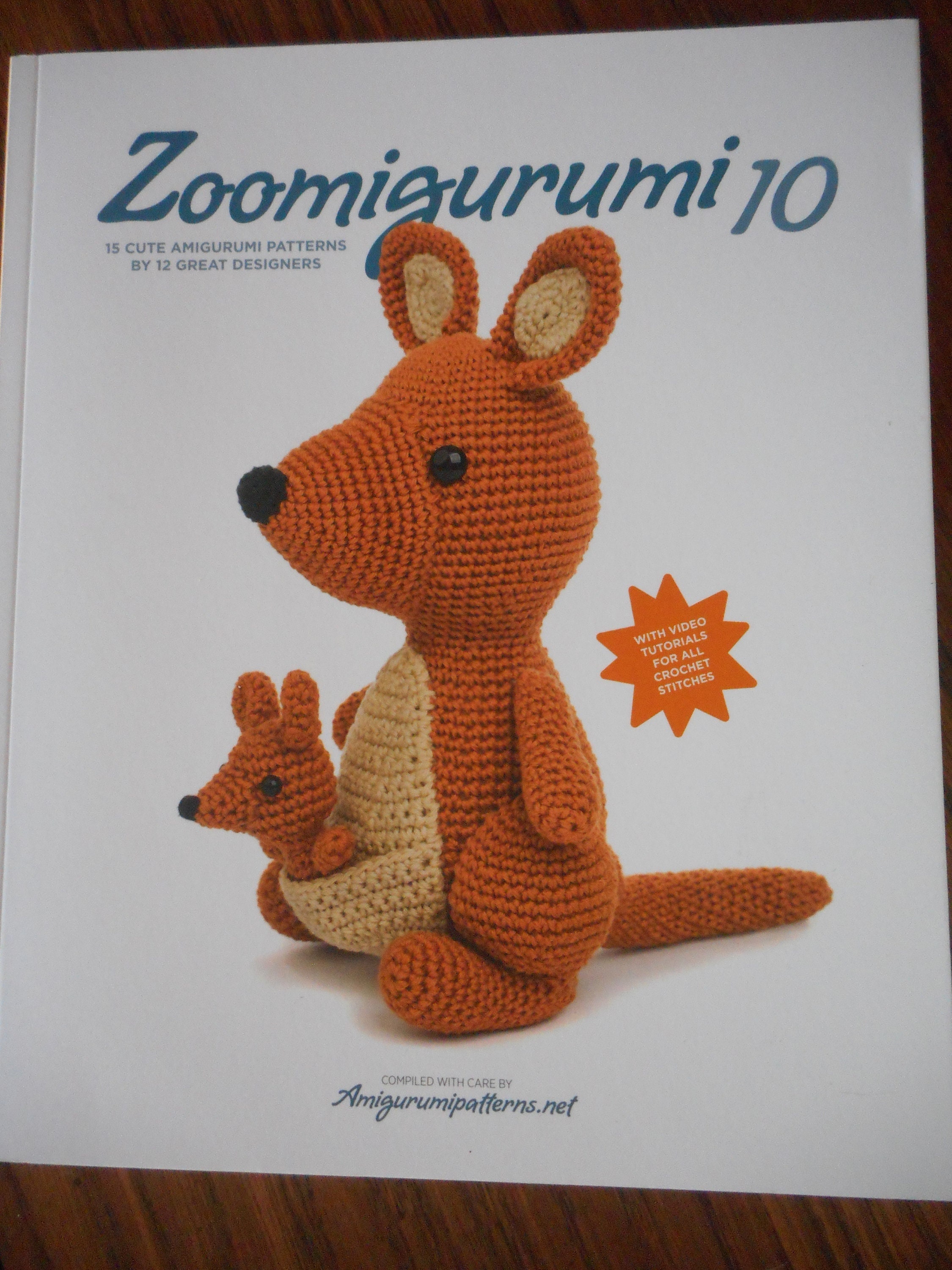 Zoomigurumi 10, Crochet Animal Amigurumi Pattern Book, Like New