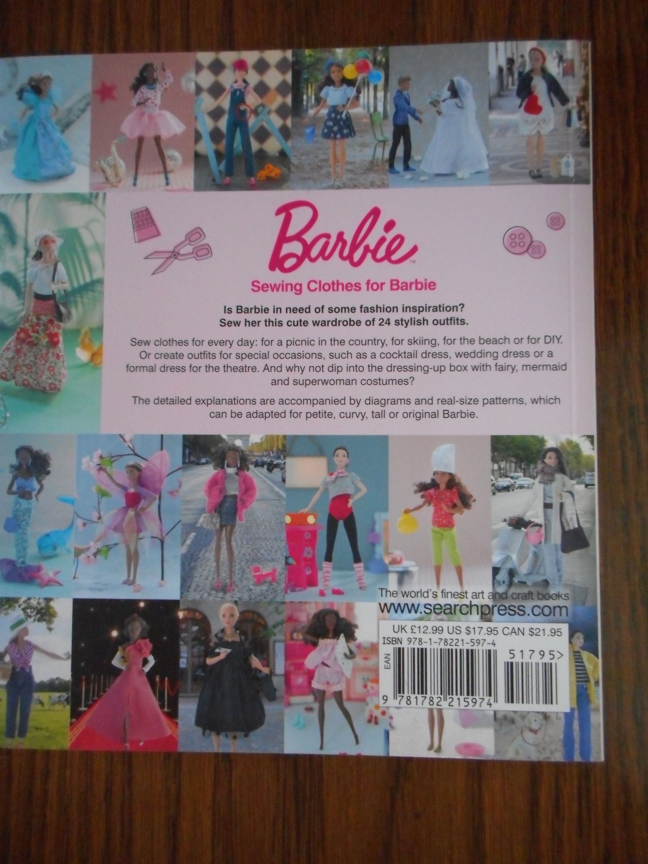 Sewing Clothes for Barbie: 24 Stylish Outfits for  