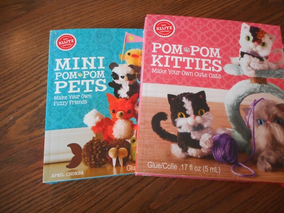 Pom Pom Kitties Mimi Pom Pom Pets Kits Instruction Books Or Etsy