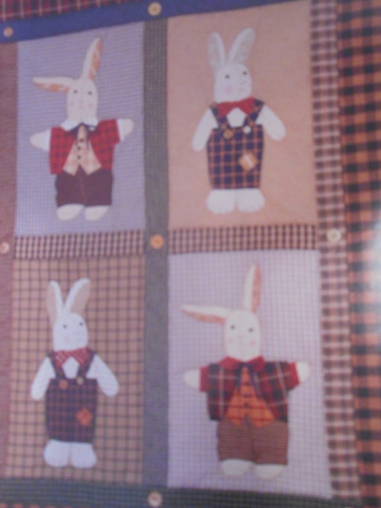 Bunny and Easter Quilt Patterns. Like New Sewing Patterns Sold ...