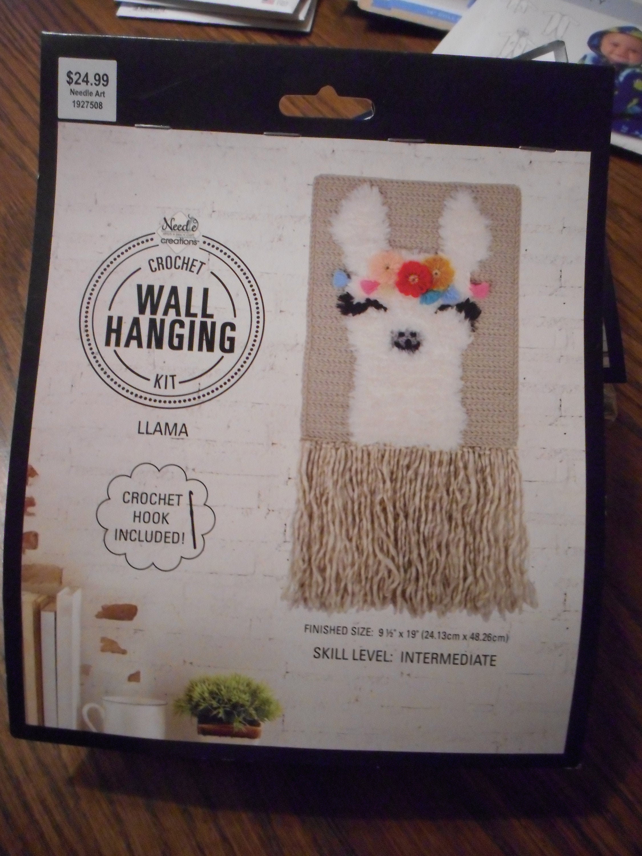 Fluffy Llama Latch Hook Making Kit For Kids – Latch Hook Crafts