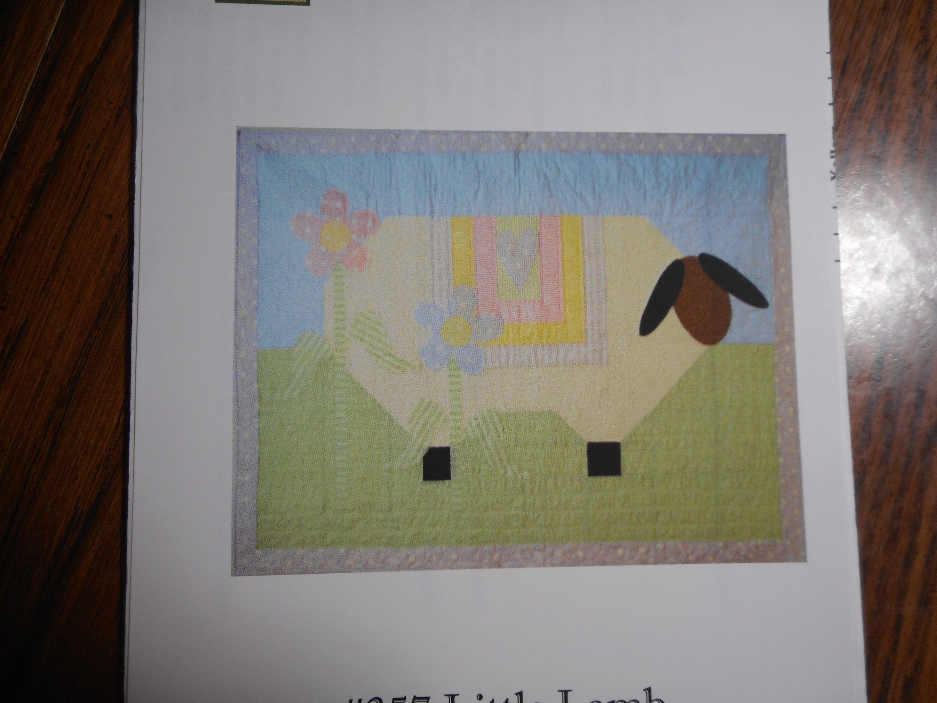 Little Lamb Quilt Pattern by Prairie Grove Peddler - Etsy, image size:3000x2250