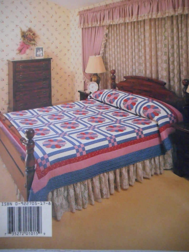 A Simplified Method Like New. Dresden Plate Quilt Book by Wendy Gilbert Quilt in a Day