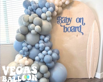 Baby on Board Sign : Surfing Coastal Shower Decor