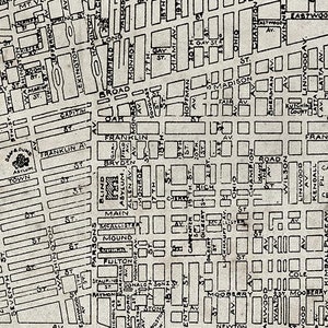 Columbus Map, Vintage Map of Columbus, Ohio, City Map, Vintage Wall Art ...