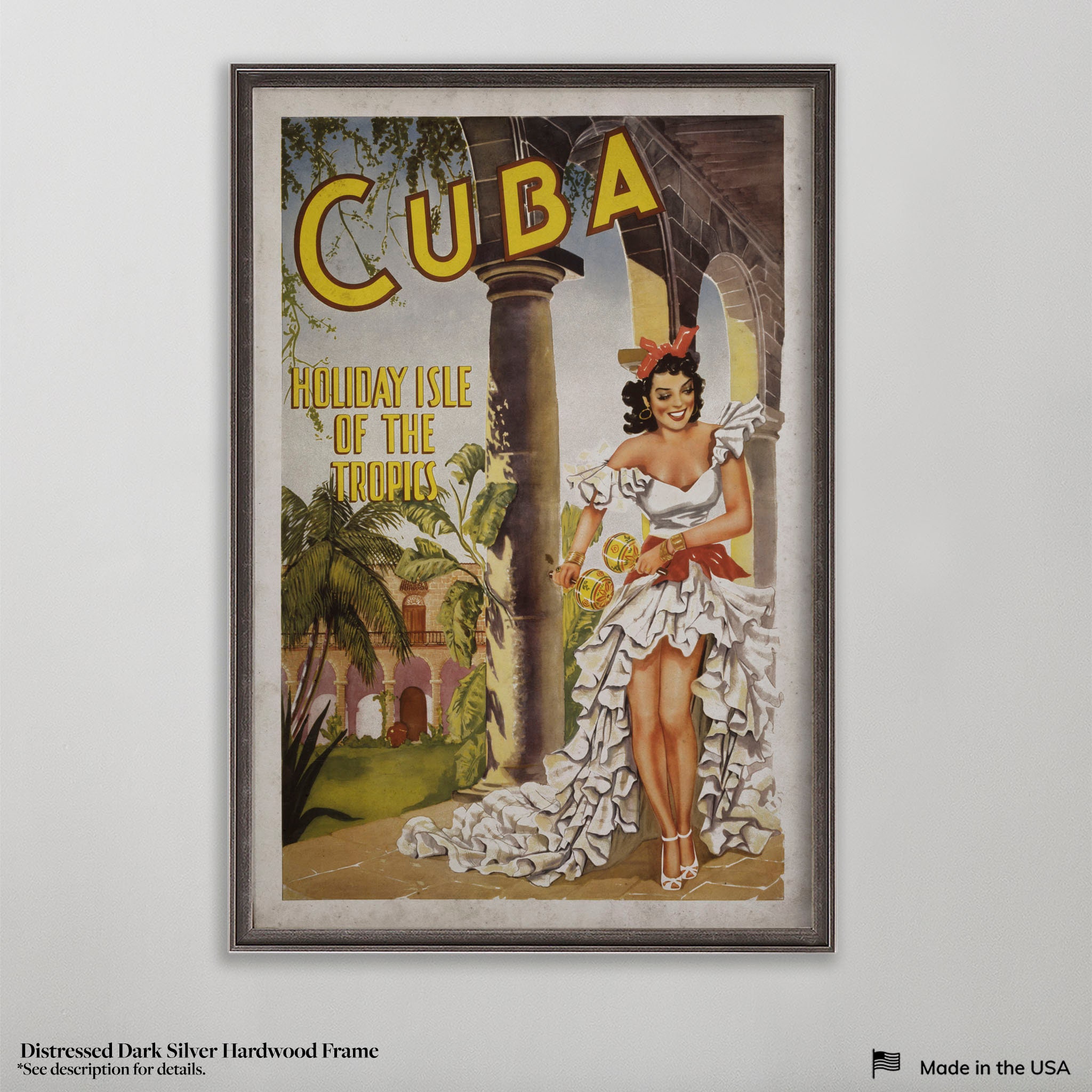 Cuba Travel Poster