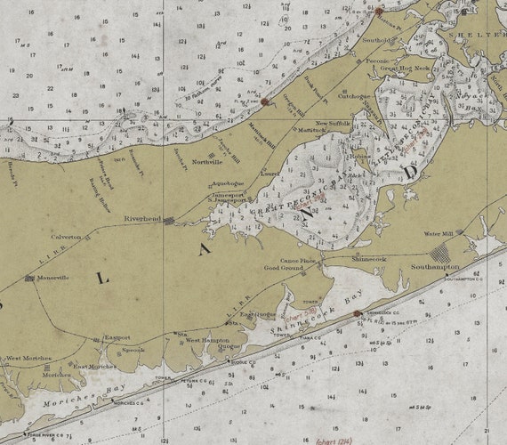 Montauk Nautical Chart