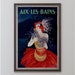 Aix-Les-Bains, Vintage Poster Art, Wall Art, Home Decor, Framed Options Available, Circa 20th C. 