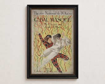 Theatre National De L'opera Grand Masquerade Ball Paris France