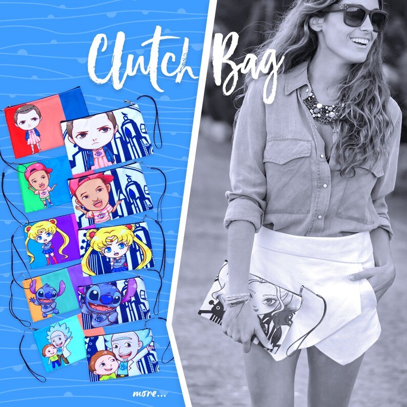 Poetic Justice Clutch Cosmetic Bag Perfect Travel Bag Etsy