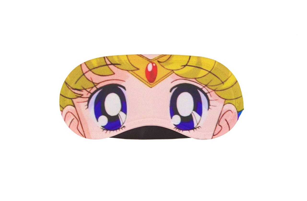 Sailor Moon Sleep Mask Sleeping Eye Aid Face Cover Etsy