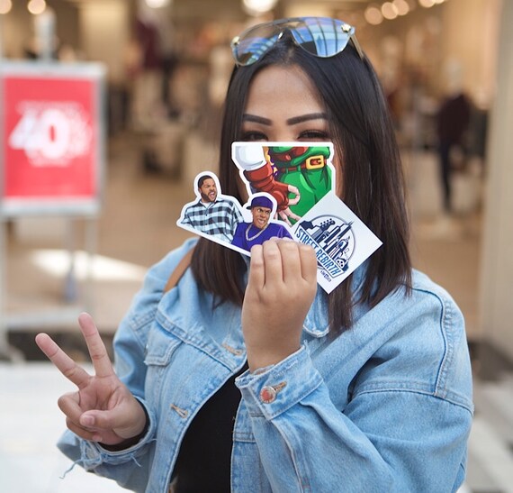 Martin Bruh Man 5th Floor Sticker 4 5 Inch Vinyl Stickers Collection For Skateboard Laptop Bike Etc 90s Baby