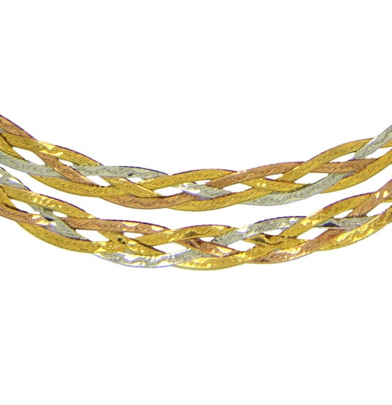 Vintage Italian 9ct Gold Herringbone Chain Necklace 14.4 365mm Heavy 12  Grams Unoaerre - Etsy