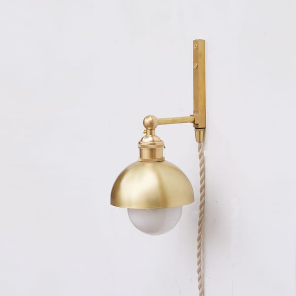 Plug-in  wall sconce Light, Minimalist Wall Sconce Light