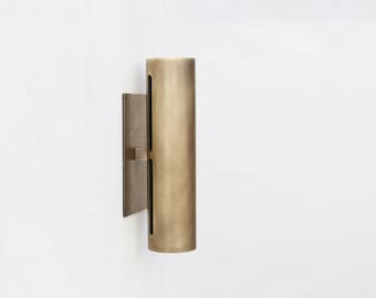 Brass Wall Sconce light, Modern brass light, Minimal Sconce Light ,UL Listed  No.0175