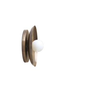 Brass Wall Sconce/Ceiling Flush Mount light, Solid  Brass Wall Sconce/Ceiling Flush Mount light,  UL Listed. E-26 No.0043