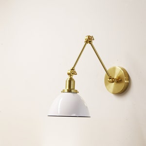 Articulating Wall Sconce-Swivel Arm Wall Sconce- Adjustable Arm Wall Sconce, UL Listed,