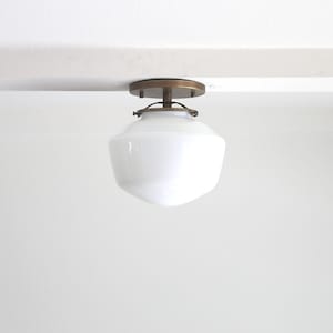 Flush Mount Ceiling Light Fixture - Schoolhouse Ceiling Light, UL Listed,