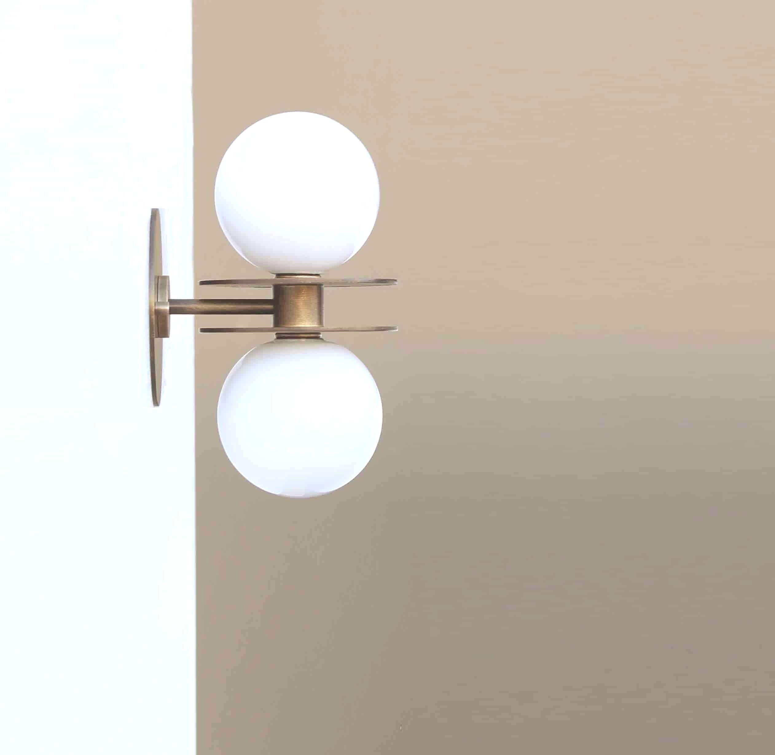 Bathroom Vanity, Vanity Fixture, Mid Century Brass Wall Sconce  light, 4“ PPQ，UL Listed,