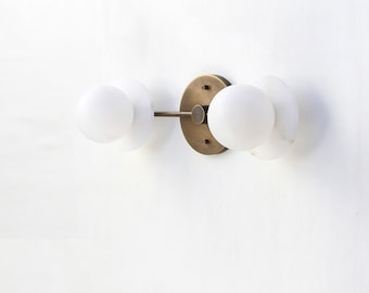 Bathroom Vanity Light, Vanity Light Fixture, Minimal Light Fixture- UL Listed, YAG-PPQ-Mo  No.0121