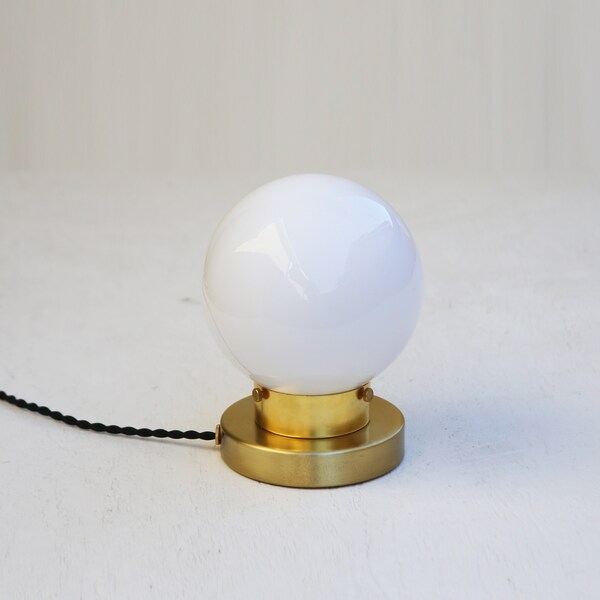 Globe Table Lamp Etsy