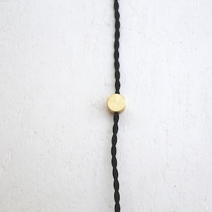 Cord tie for plug-in light, cord tie for plug in light fixture