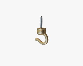 2 pieces of Brass  Pendant Lighting  Hook, brass Ceiling Lighting Hooks. No.0073