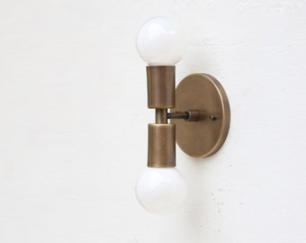 Solid Brass  Wall Sconce light - Minimal Sconce Light