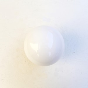 Wall Sconce/Flush mount Ceiling  Light, Mid Century Wall Sconce/Ceiling   Light with white glass 6" shade, UL listed