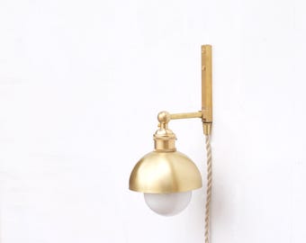 Plug-in  wall sconce Light, Minimalist Wall Sconce Light, No.0429