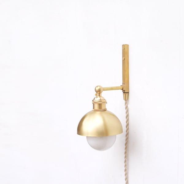 Plug-in  wall sconce Light, Minimalist Wall Sconce Light, No.0429