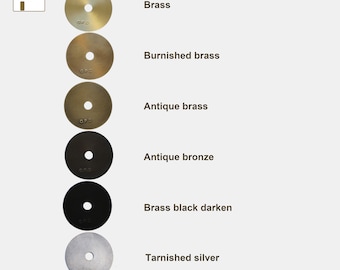 Brass Finish Samples No.0032