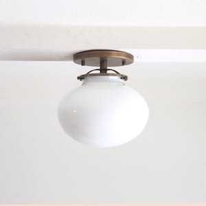Flush Mount Ceiling Light Fixture - Schoolhouse Ceiling Light -UL Listed,