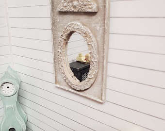 Trumeau mirror 1:12 scale dollhouse