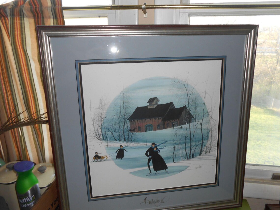 Pat Buckley Moss Signed and Numbered Limited Edition Print Etsy