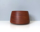Rare Paul Knudsen decorative teak bowl - very elgegant Made in Denmark