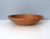 Wooden bowl for fruit, rolls, catchall - solid beech by Tree Spirit