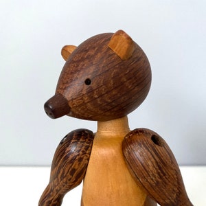 Vintage Kay Bojesen jointed teddy bear made in Denmark