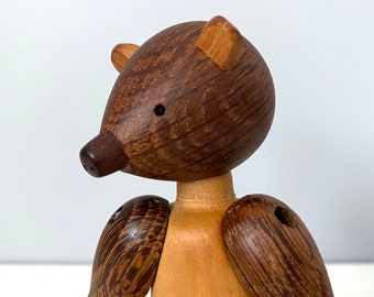 Vintage Kay Bojesen jointed teddy bear made in Denmark