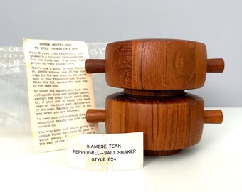 MINT never used! Dansk 824 Peppermill in original packaging, Peugeot grinder PERFECT condition!