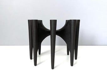 Börje Rajalin for Dansk cast iron arched candleholder 1735 for 8 candles - RARE